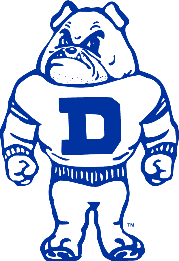 Drake Bulldogs 1974-2005 Alternate Logo diy iron on heat transfer